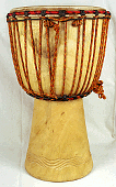 マリ製小型ジャンベ Mali small melina djembe