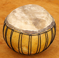 バラ ひょうたんドラム CALABASH DRUM