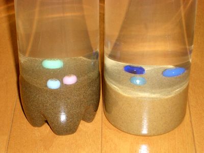 ピンが浮いたところ