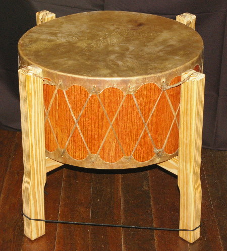 ネイティブアメリカン（インディアン）パウワウ スタイル ドラム パキスタン製 Native American (Indian) POWWOW STYLE DRUM  from Pakistan