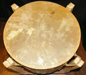 パキスタン製パウワウ スタイル ドラム