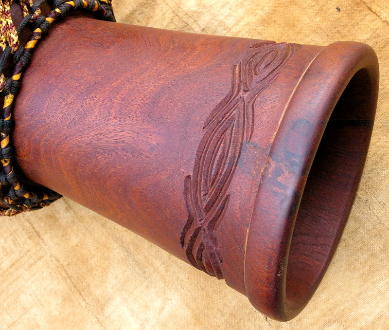 マリ製 小型ジャンベ Small Djembe from Mali：楽器屋JUNJUN
