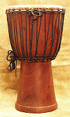 マリ製小型ジャンベ Mali small djembe