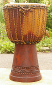 マリ製小型ジャンベ Mali small djembe