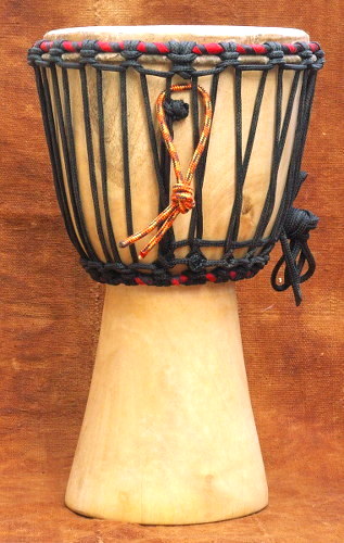 マリ製 メリナ材 小型ジャンベ Small Melina Djembe from Mali