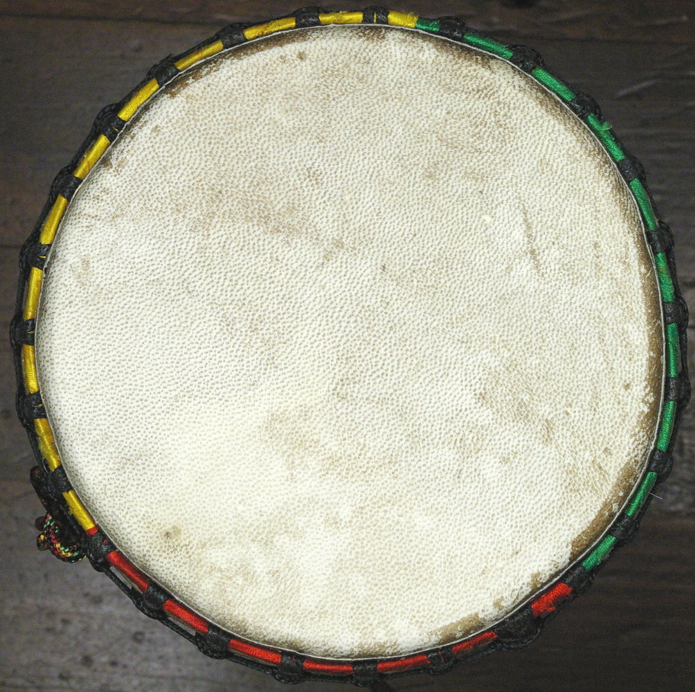 セネガル製 小型ジャンベ Small Djembe from Senagal：楽器屋JUNJUN