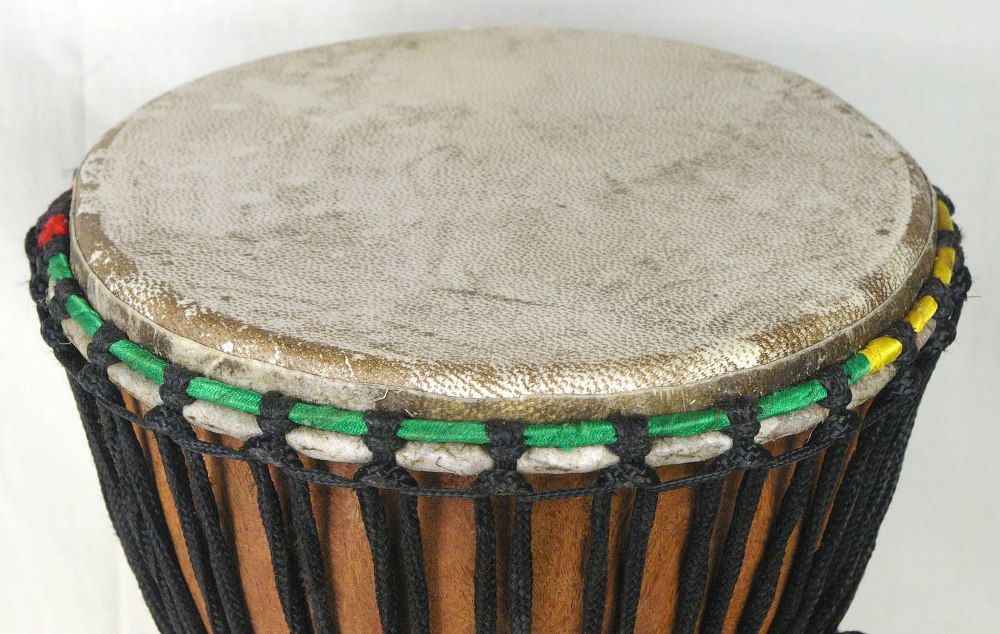 セネガル製 小型ジャンベ Small Djembe from Senagal：楽器屋JUNJUN