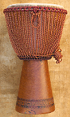 マリ製ジャンベ メリナ材 Mali Djembe