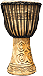 K[iWx GHANA DJEMBE