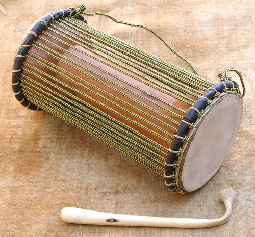 トーキングドラム マリ製 タマ Talking Drum TAMA from Mali