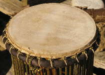 トーキングドラム マリ製 タマ Talking Drum TAMA from Mali